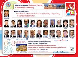 1st World Academy Of Stem Cells And Growth Factors In Dentistry Congress